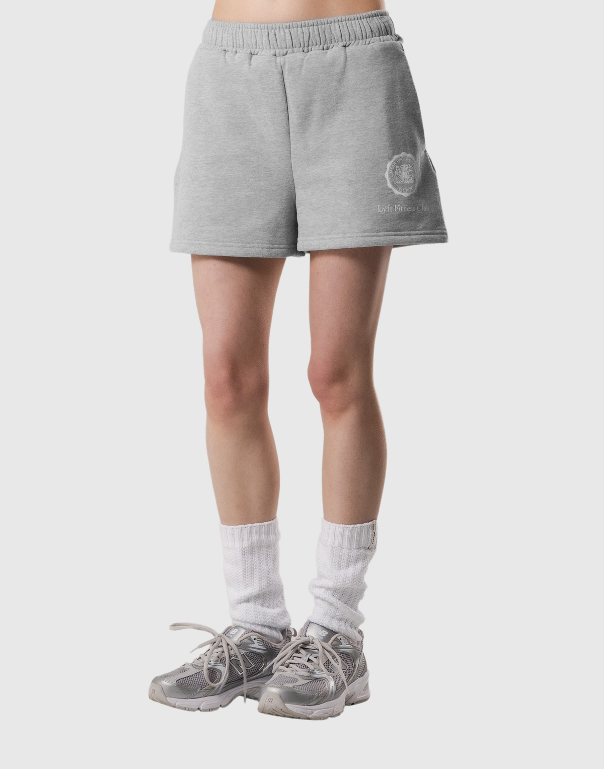 LÝFT Fitness Club Design Shorts - Grey
