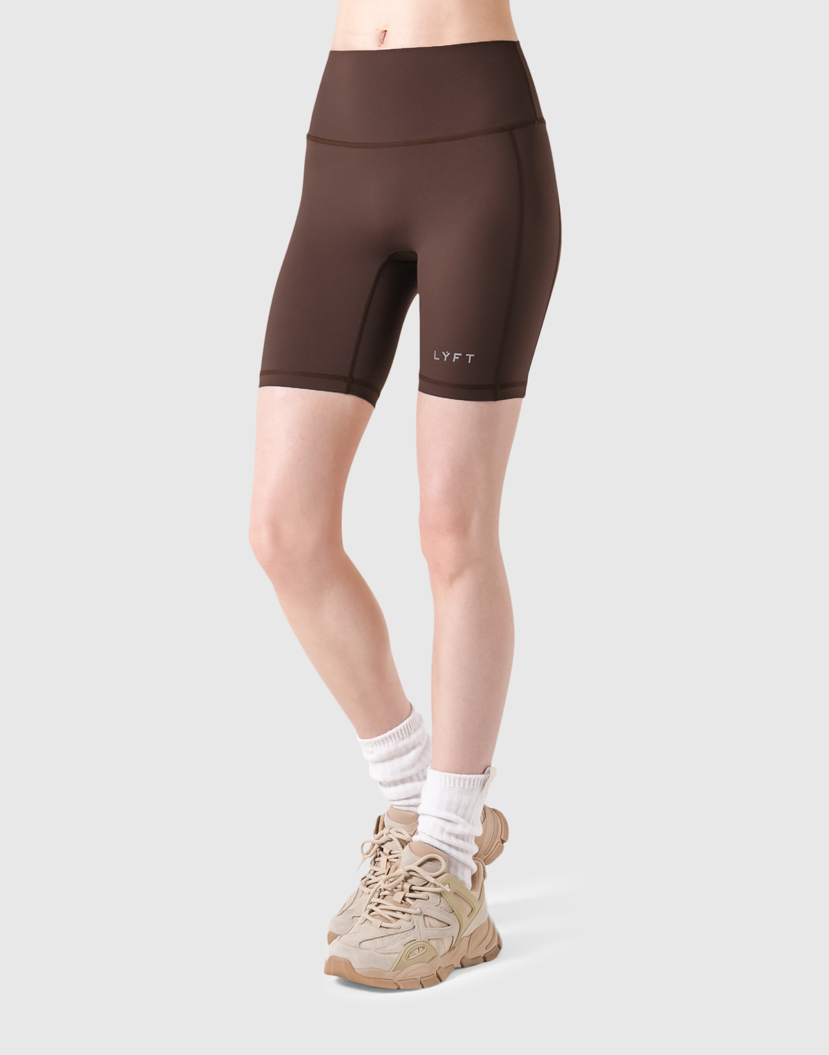 LÝFT Standard Short Leggings V.2 - Brown