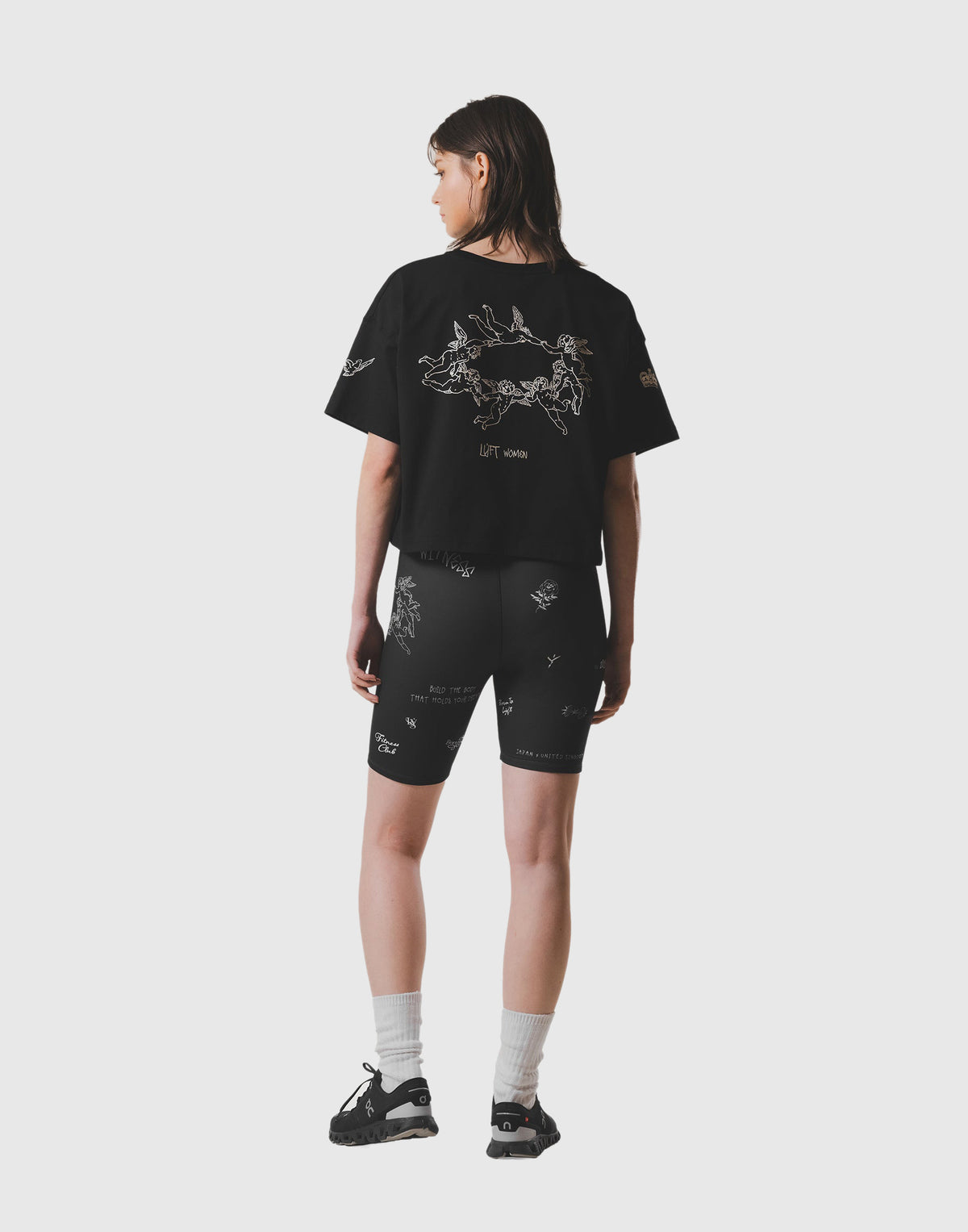 LÝFT Graffiti T-Shirt - Black