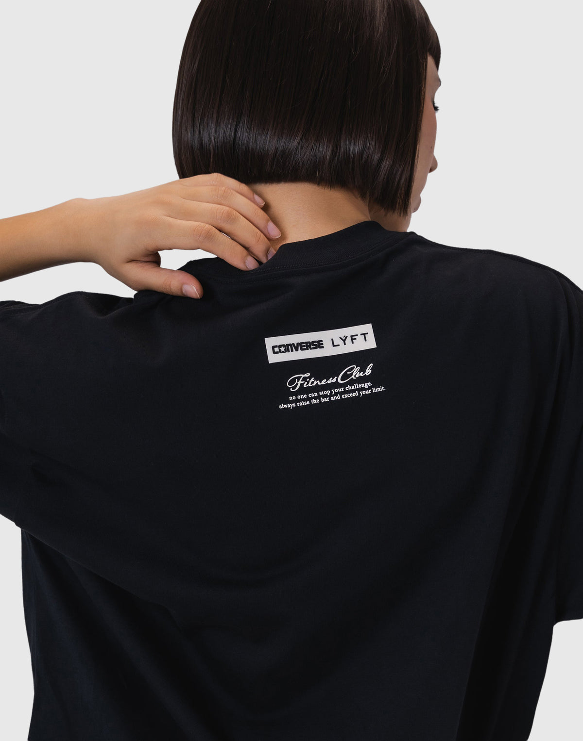 LYFT × CONVERSE Vintage Big T-Shirt - Black