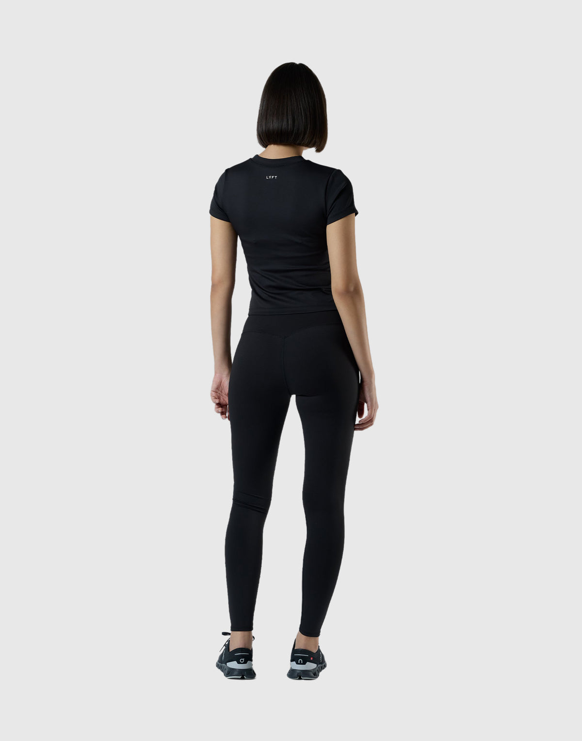 Slim Fit Short Sleeve T-Shirt - Black