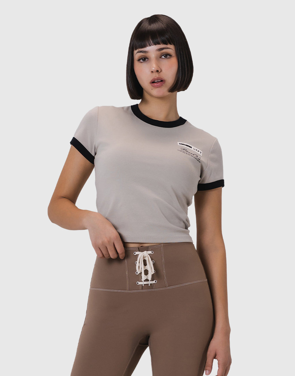 LYFT × CONVERSE Ringer T-Shirt - Grey – LÝFT