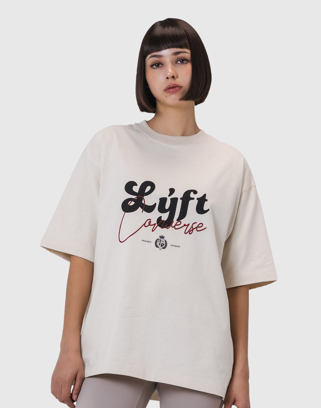 LYFT × CONVERSE Vintage Big T-Shirt - Beige – LÝFT