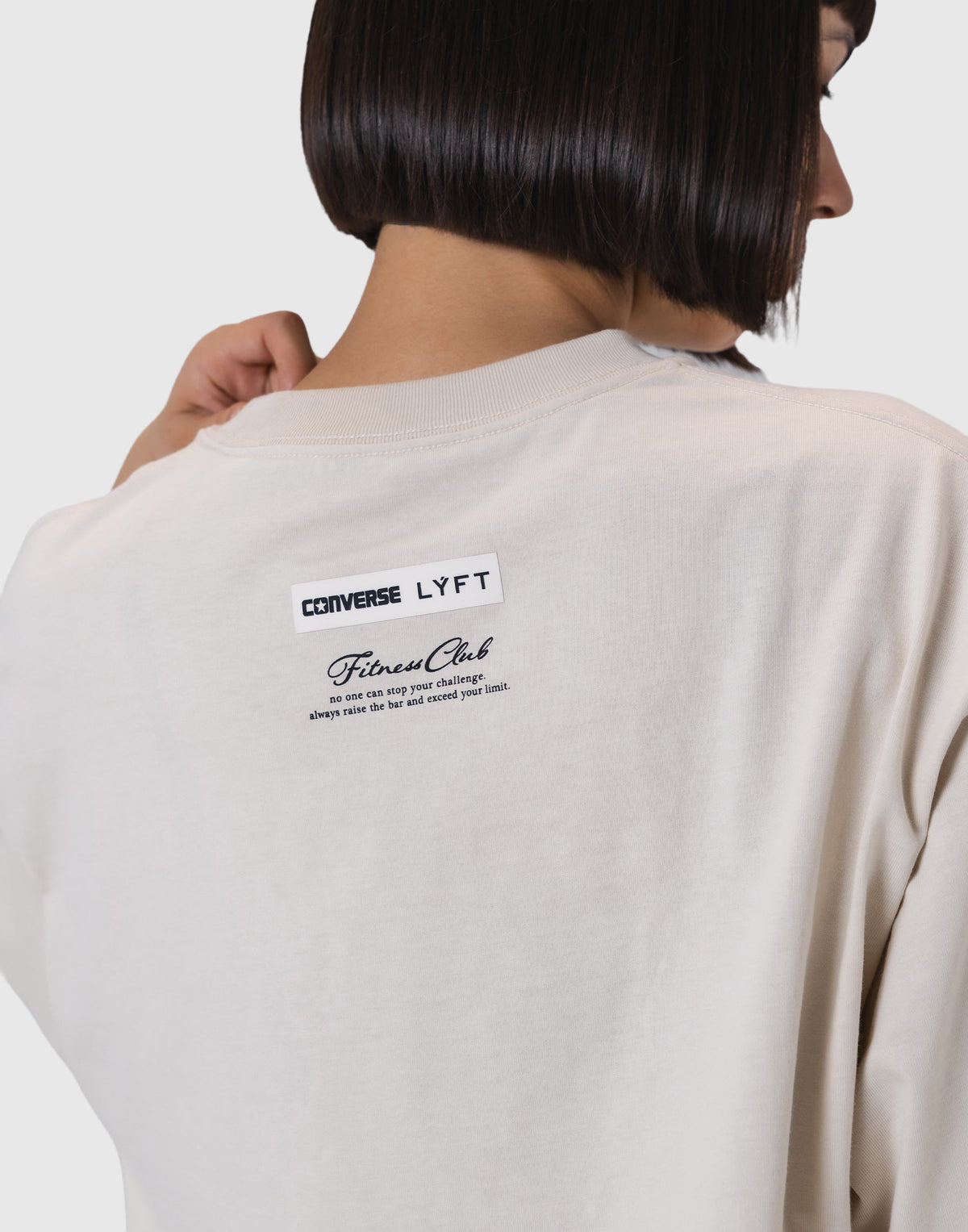 LYFT × CONVERSE Vintage Big T-Shirt - Beige