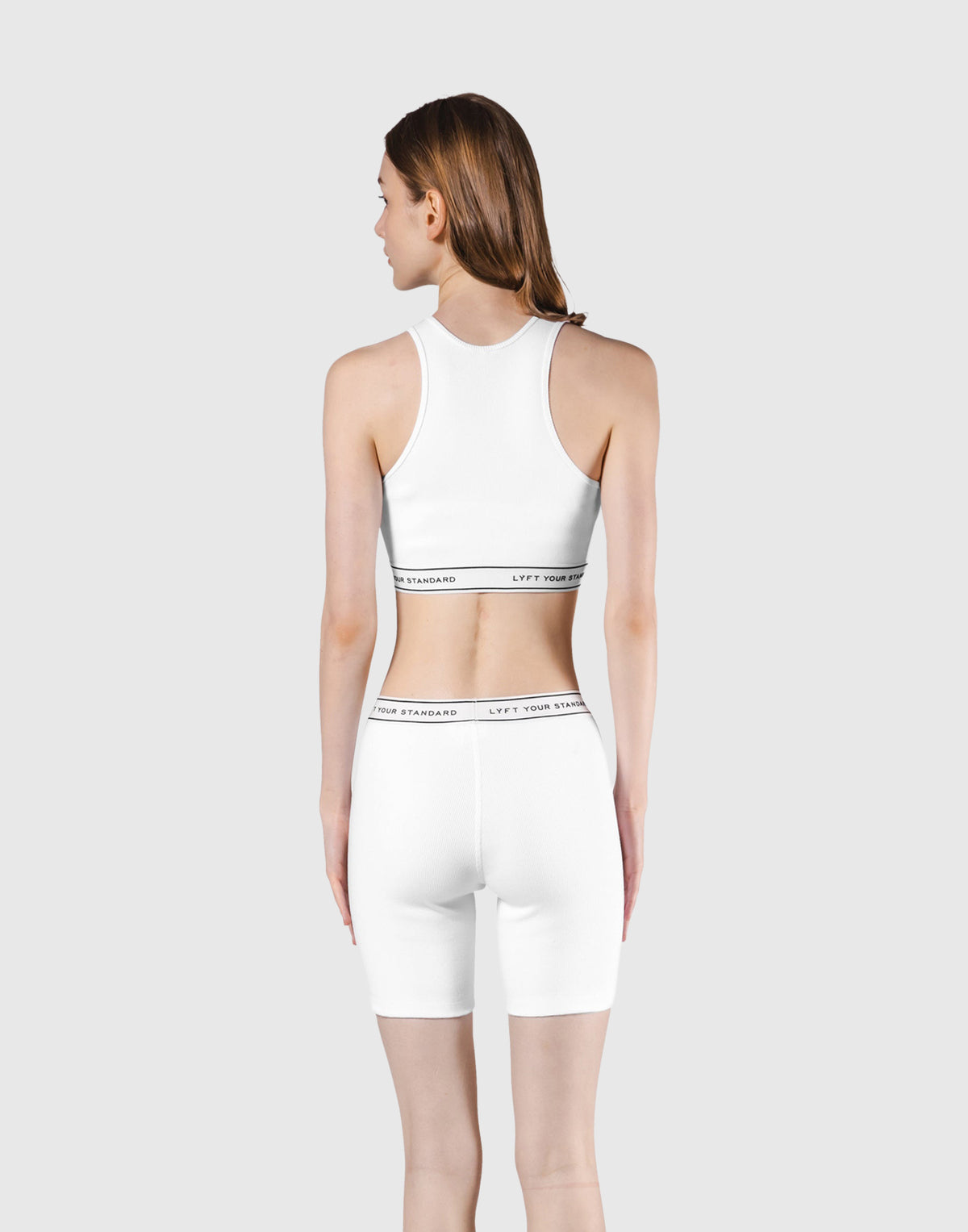 LÝS Rib Woven Tanktop - White