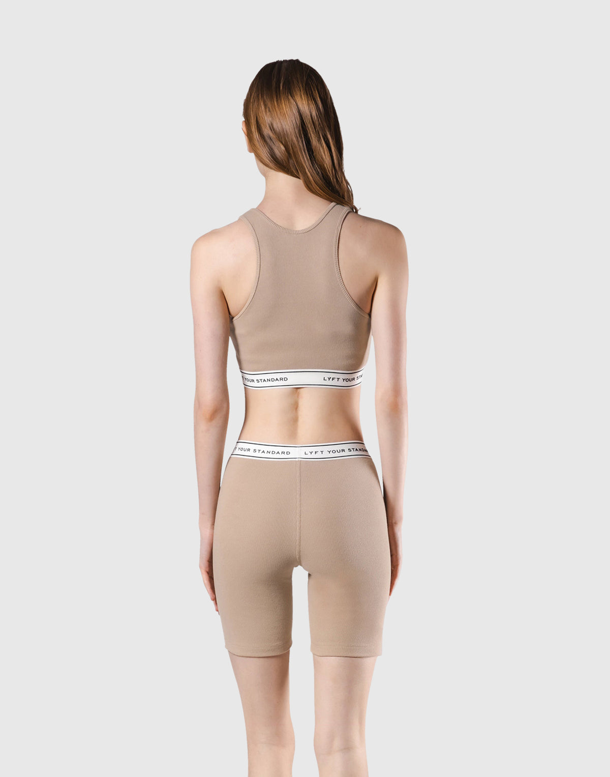 LÝS Rib Woven Tanktop - Beige