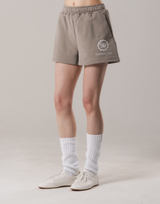 LÝFT Fitness Club Design Shorts - Beige