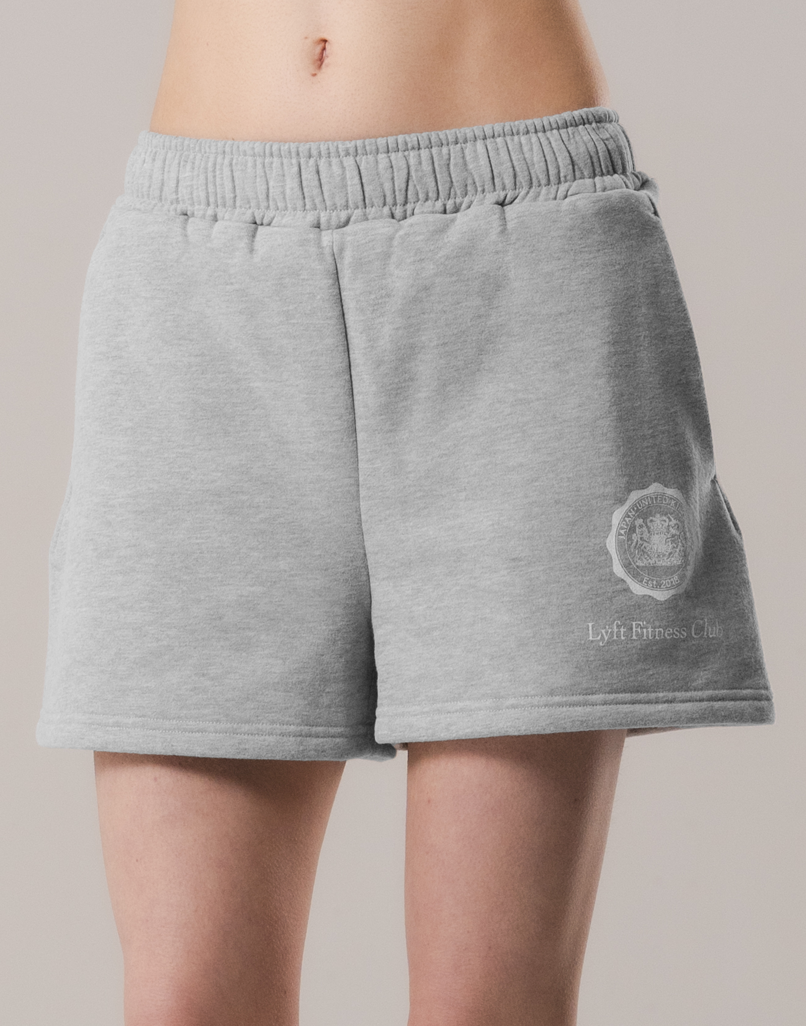 LYFT グレー ショートパンツ Sサイズ LÝFT Fitness Club Design Shorts - Grey