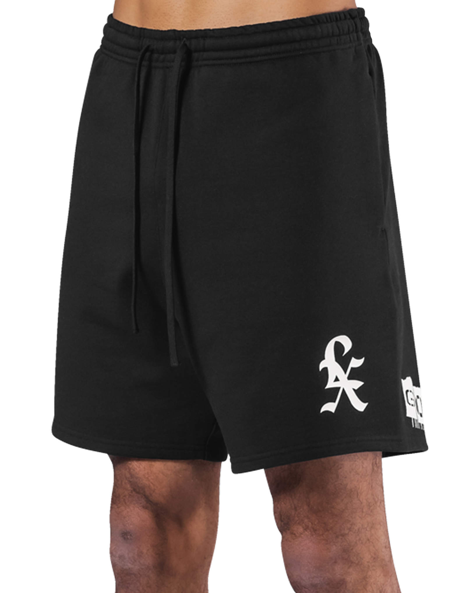 LÝFT × XXX Limited Sweat Shorts - Black LÝFT × XXX Limited Sweat Shorts - Black