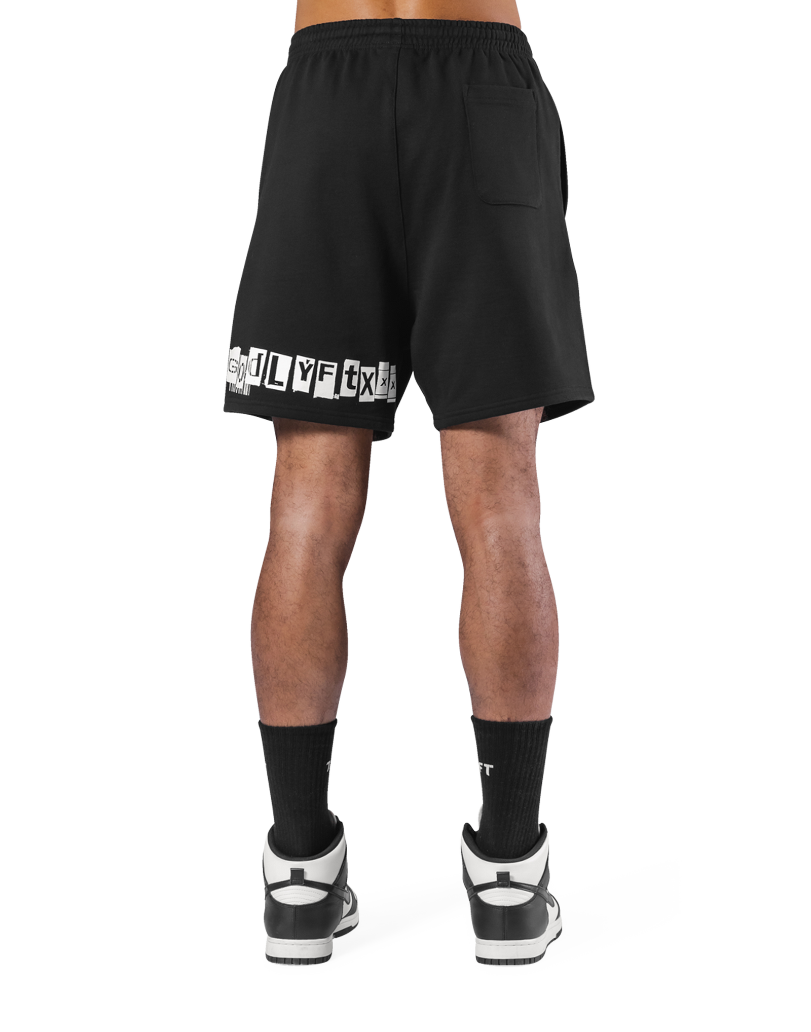 LÝFT × XXX Limited Sweat Shorts - Black LÝFT × XXX Limited Sweat Shorts - Black