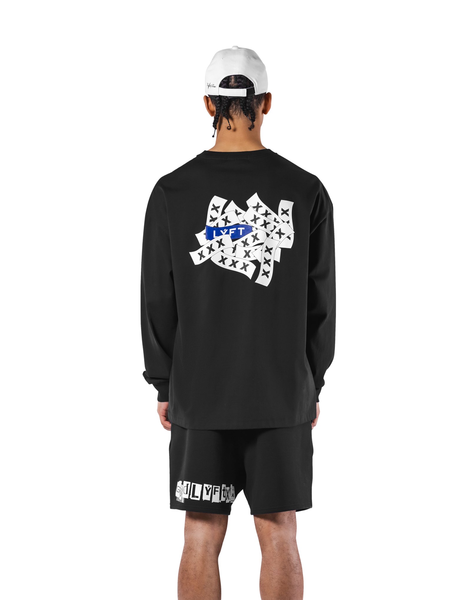 LÝFT × XXX Limited Big Long T-Shirts - Black LÝFT × XXX Limited Big Long T-Shirts - Black