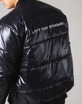Light Weight Warm Nylon Jacket - Black