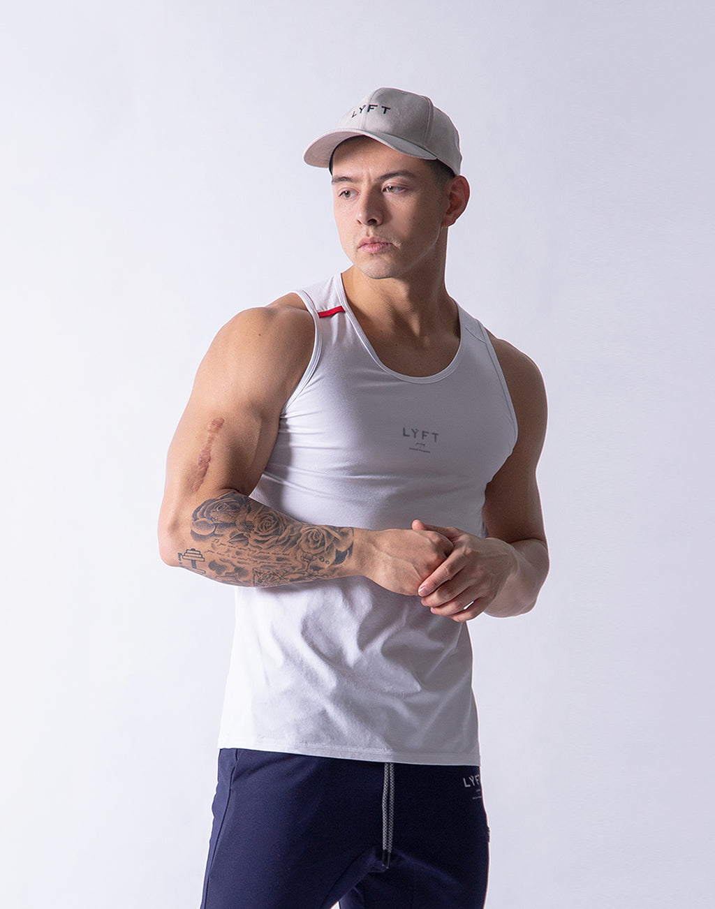 LYFT Standard Fit Tanktop - White – LÝFT