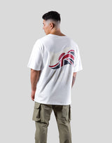 Mixed Flag Big T-Shirt - White