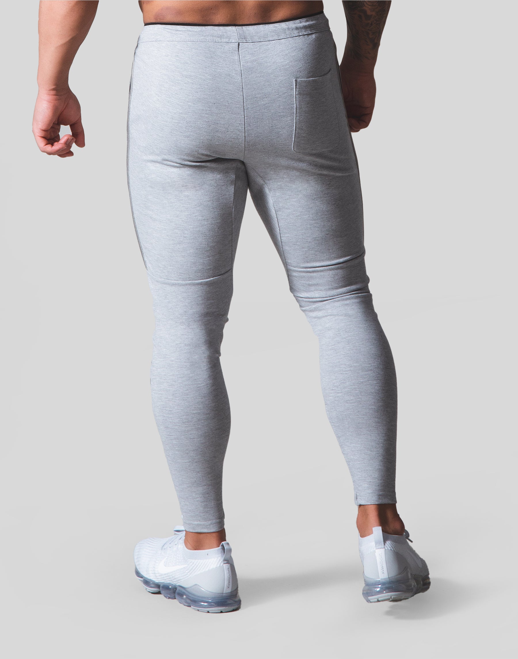 LÝFT Half Cut 2 Line Pants - Grey