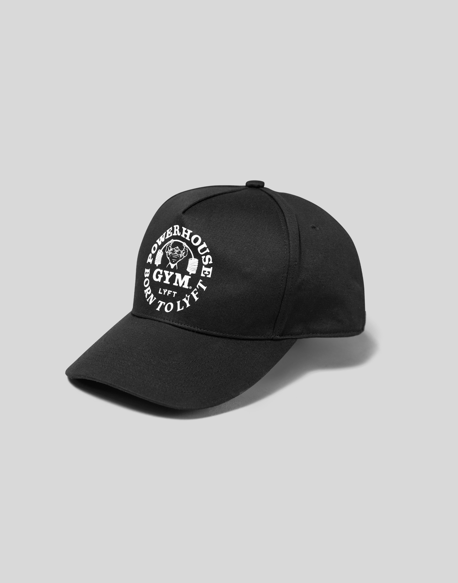 LÝFT × Power House Gym logo Cap - Black