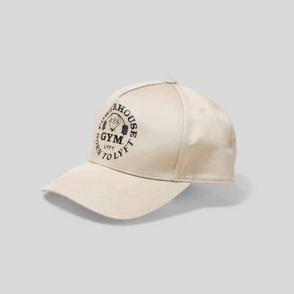 LÝFT × Power House Gym logo Cap Beige
