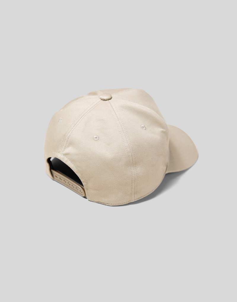 LÝFT × Power House Gym logo Cap Beige LÝFT × Power House Gym logo Cap Beige