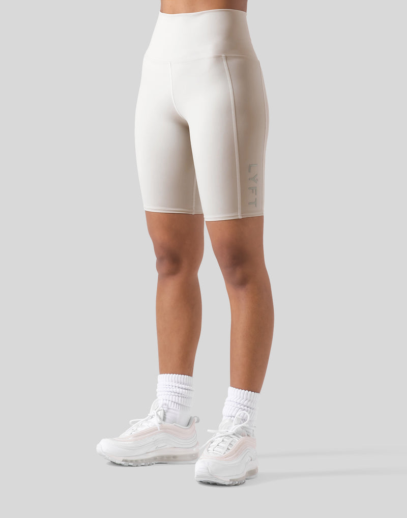 LÝFT Standard Biker Shorts - Ivory
