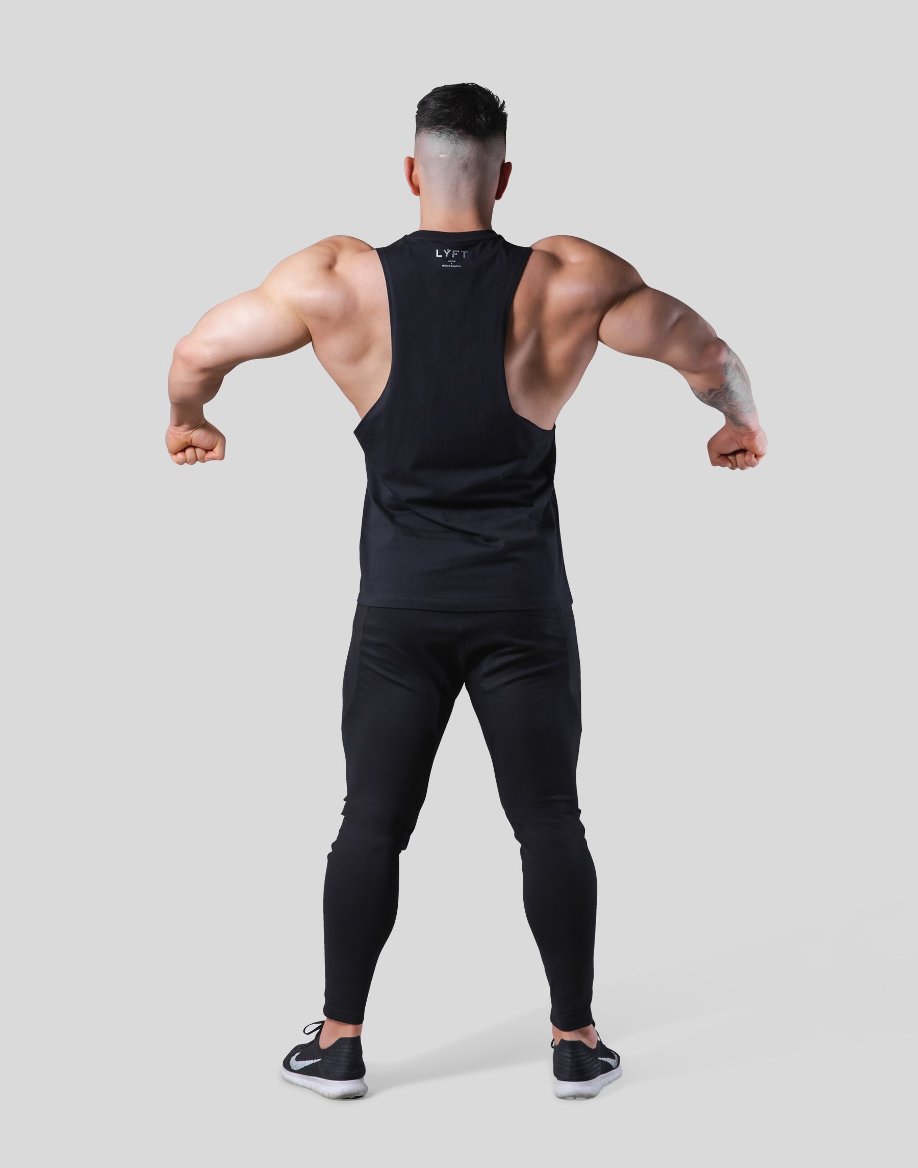 Digital Dumbbell Drop Tanktop - Black – LÝFT
