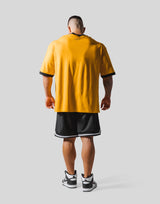 Dog Graphic Big T-Shirt - Yellow