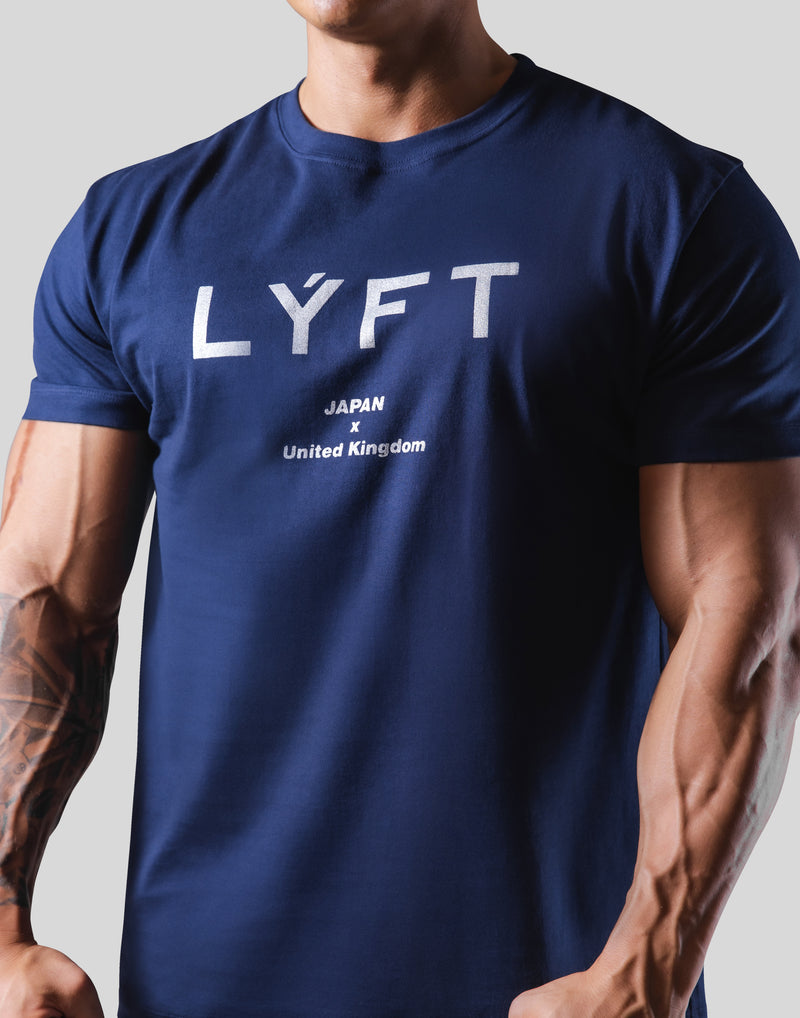 LÝFT  Standard T-Shirt - Navy