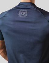 Half Zip Stretch T-Shirt 2 - Navy