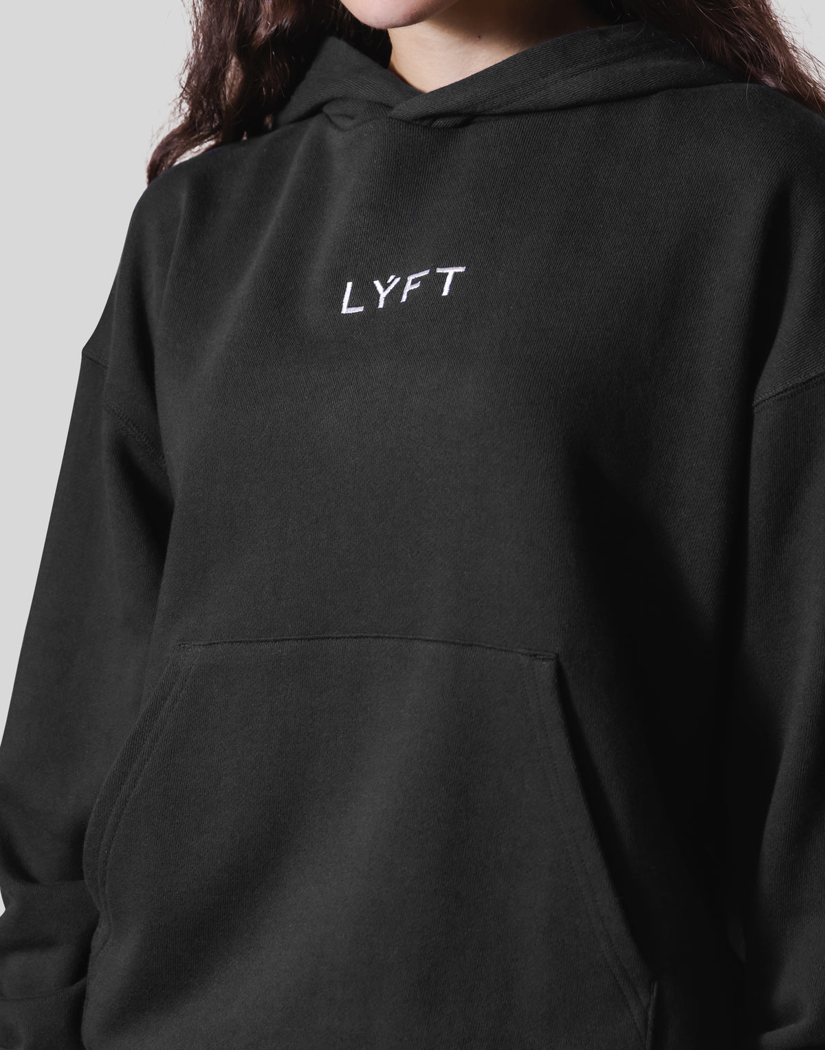 Relax Fit Sweat Hoodie - Black