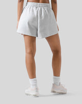 Flare Sweat Shorts - Grey