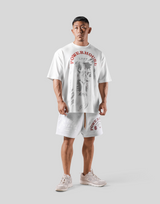 LÝFT × Power House Gym Lion Big T-Shirt - White