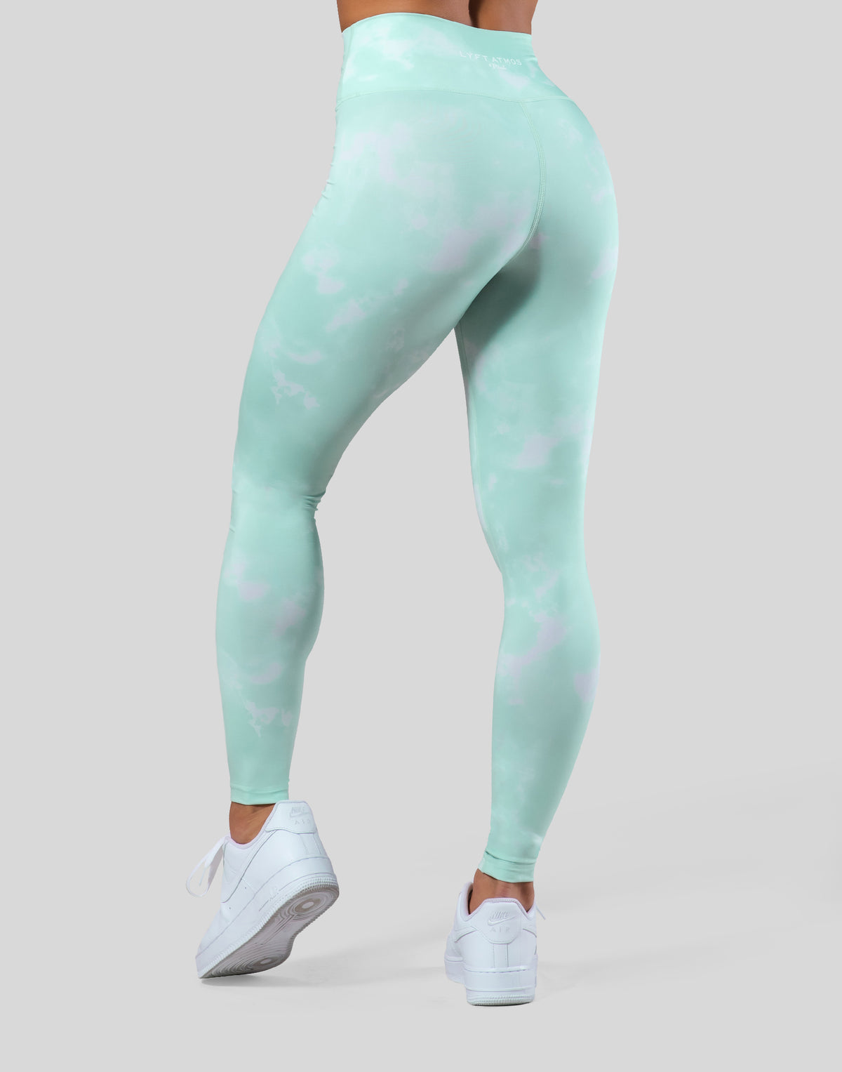 LÝFT × atmos pink Tie Dye Leggings - Green