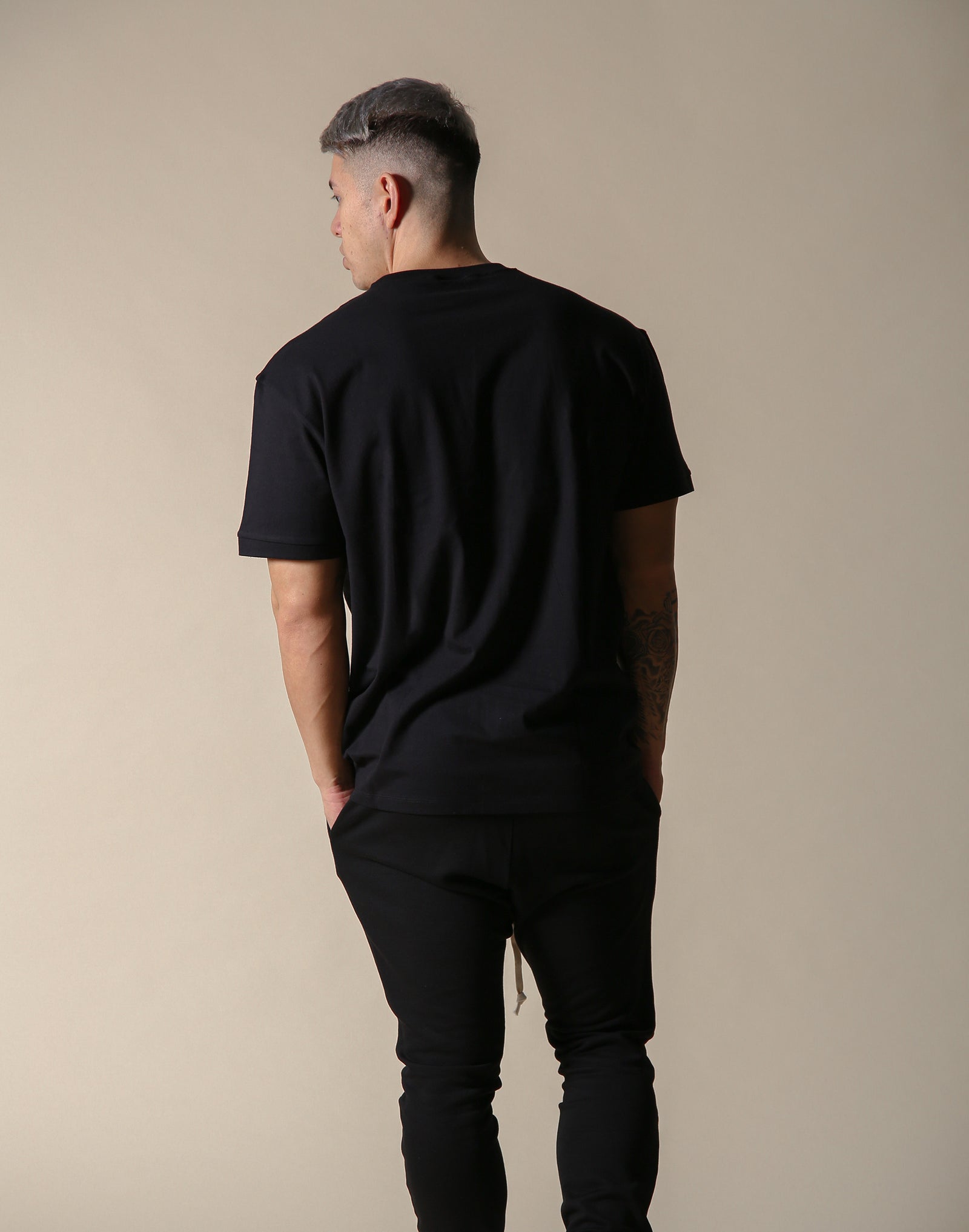 BORN TO LÝFT Big T-SHIRT - Black