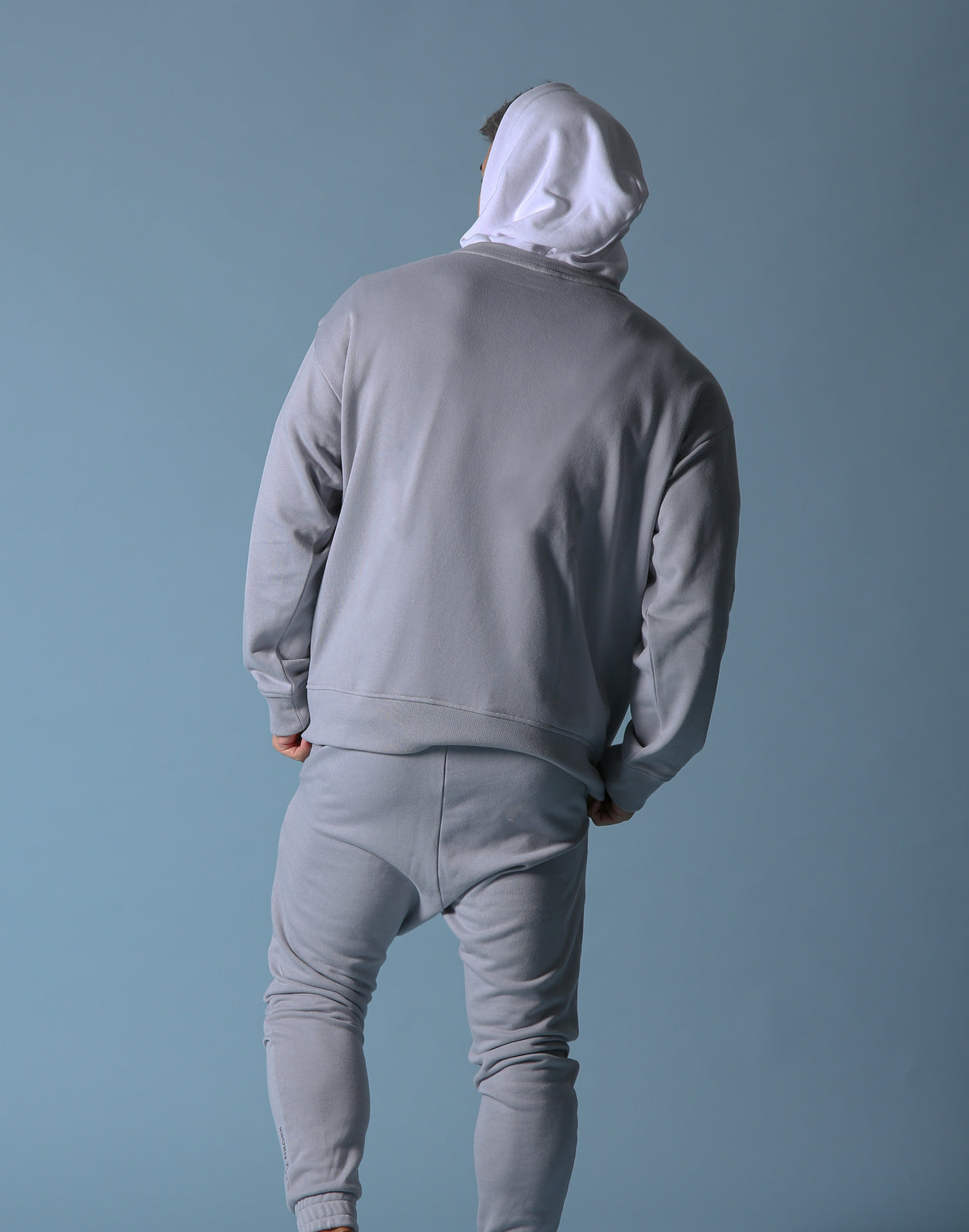 Sweat Layered Pullover / Born to LYFT - Gray