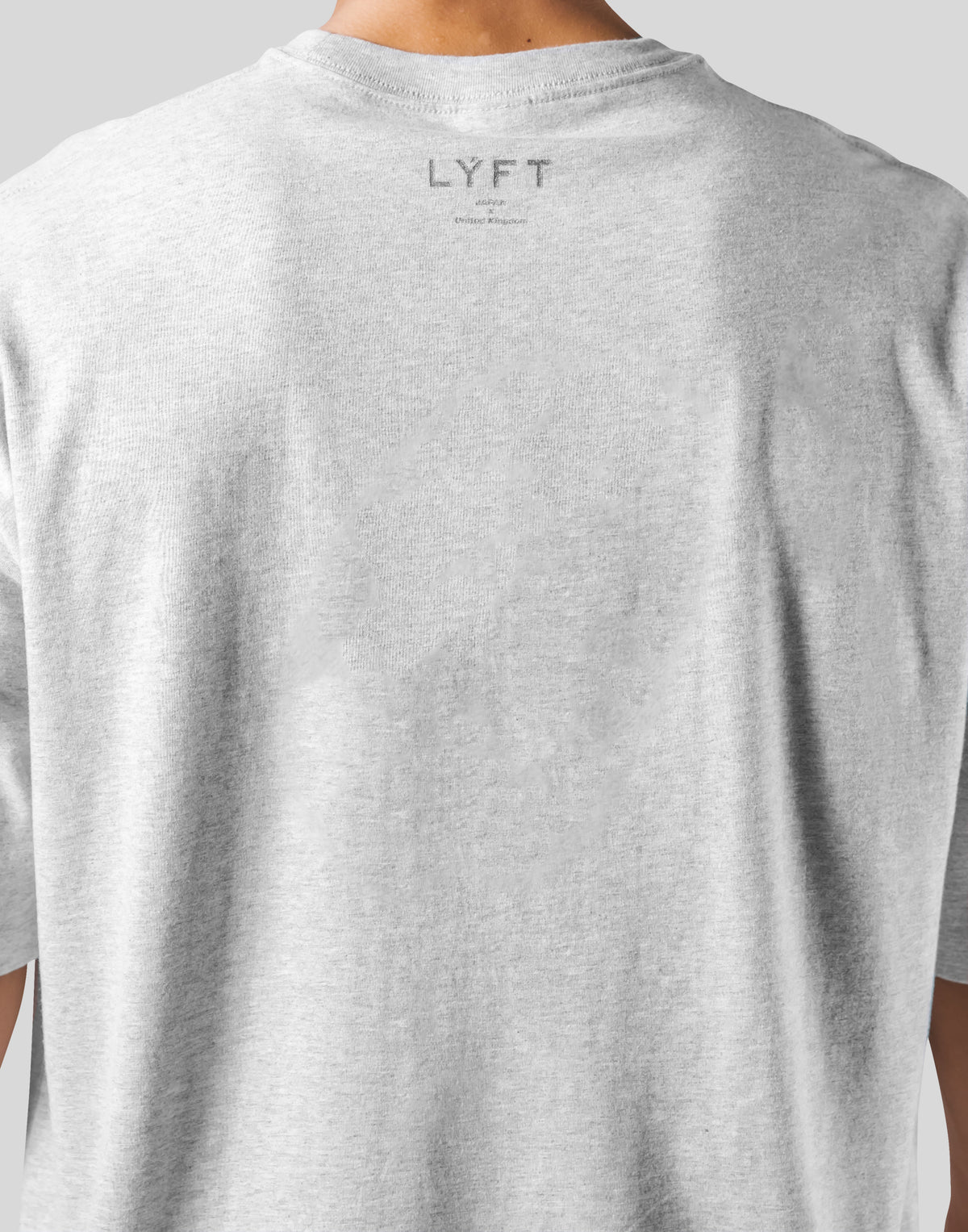 Wide Separate Big T-Shirt - Grey