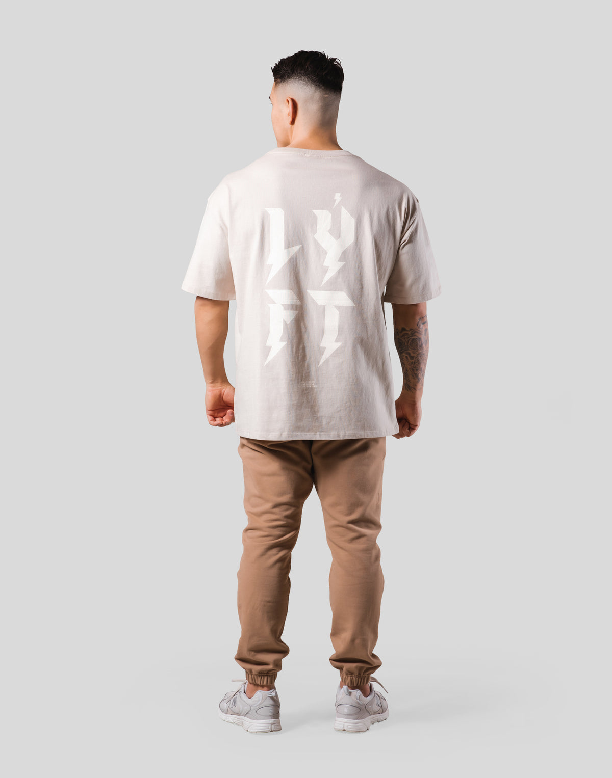 Thunder Logo Big T-Shirt - Ivory