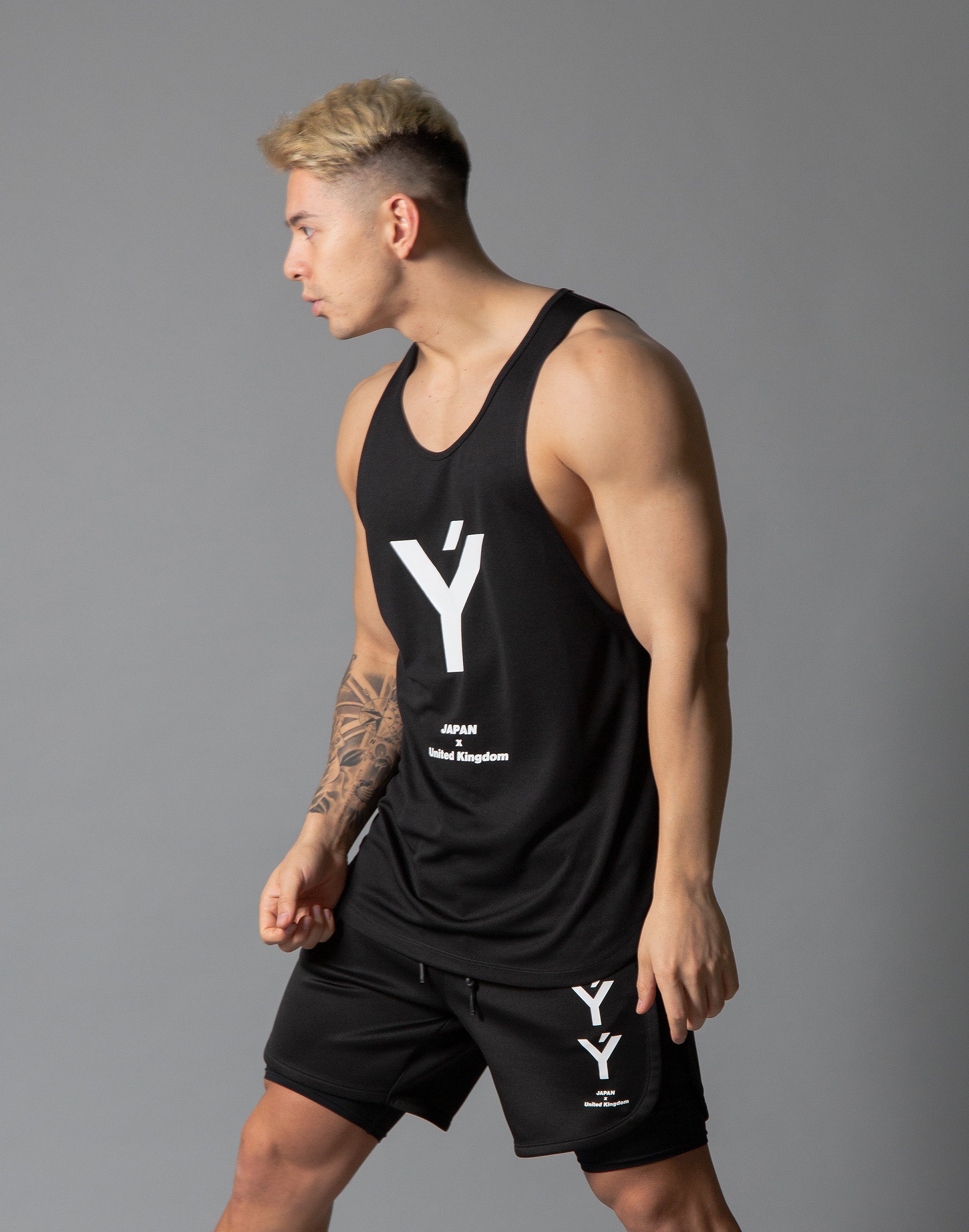 Ý Mesh Training Tanktop - Black – LÝFT