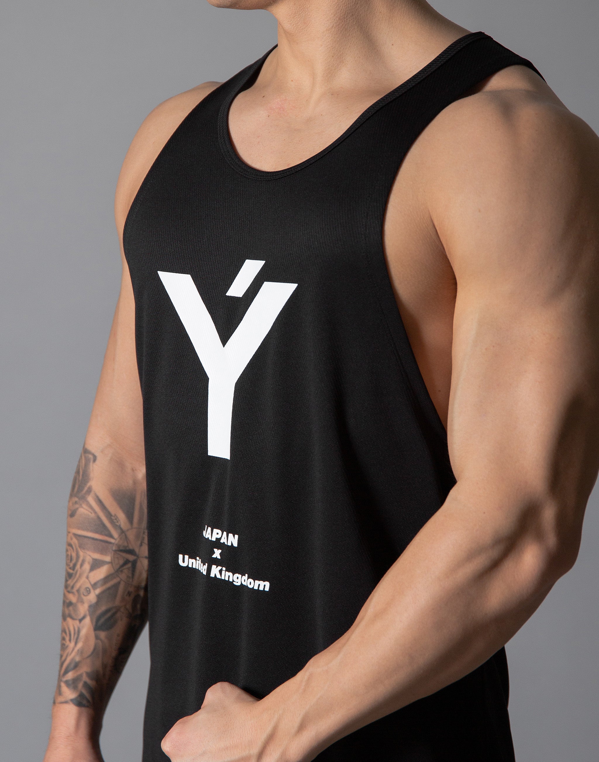 Ý Mesh Training Tanktop - Black – LÝFT