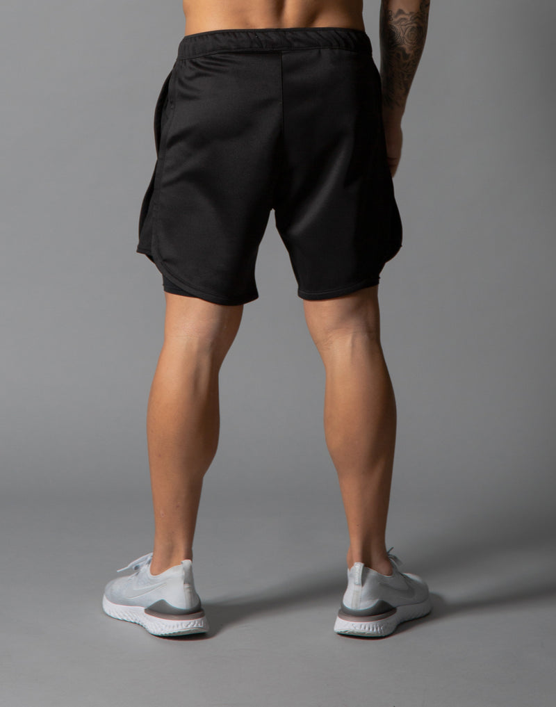 LÝFT Strong Combi Shorts / With Leggings - Black