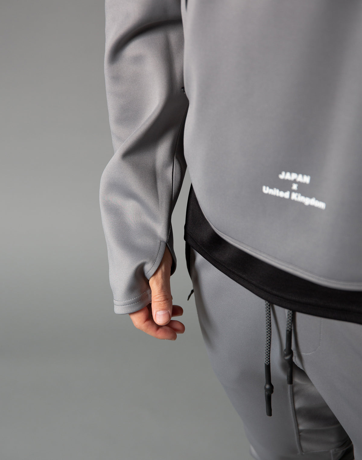 Ý Training Layered Crew Neck - Grey