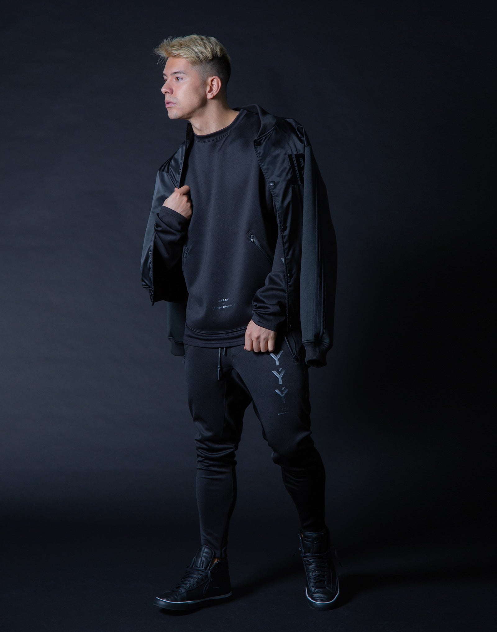 LYFT-リフト【トレーニングウェア】- LÝFT Arm Stretch Bomber jacket