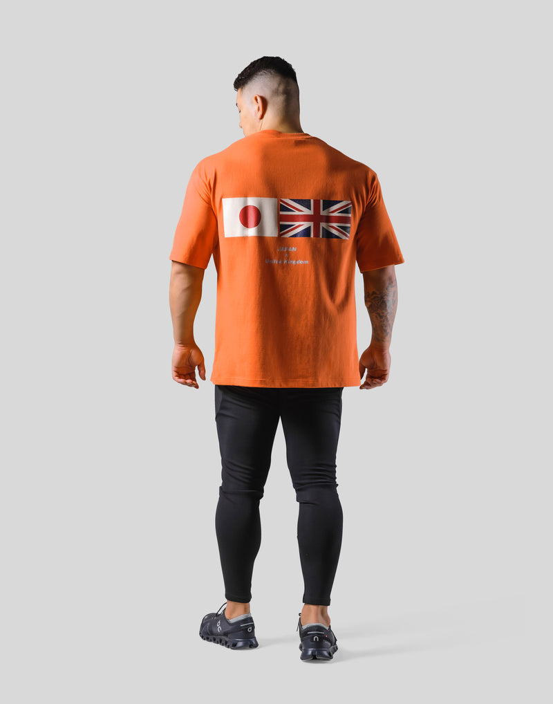 Flag Big T-Shirt - Orange
