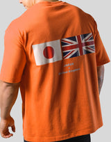 Flag Big T-Shirt - Orange
