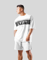 Wide Separate Big T-Shirt - White