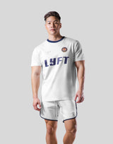 Color Rib Standard T-Shirt - White