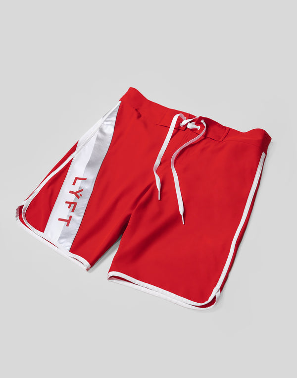 LÝFT Stage Shorts - Red