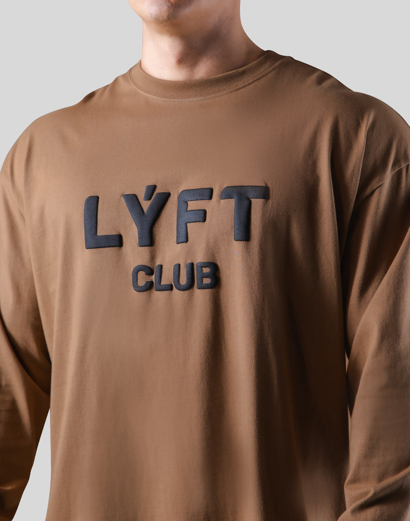 LYFT LÝS Logo sweat BEIGE セットアップ