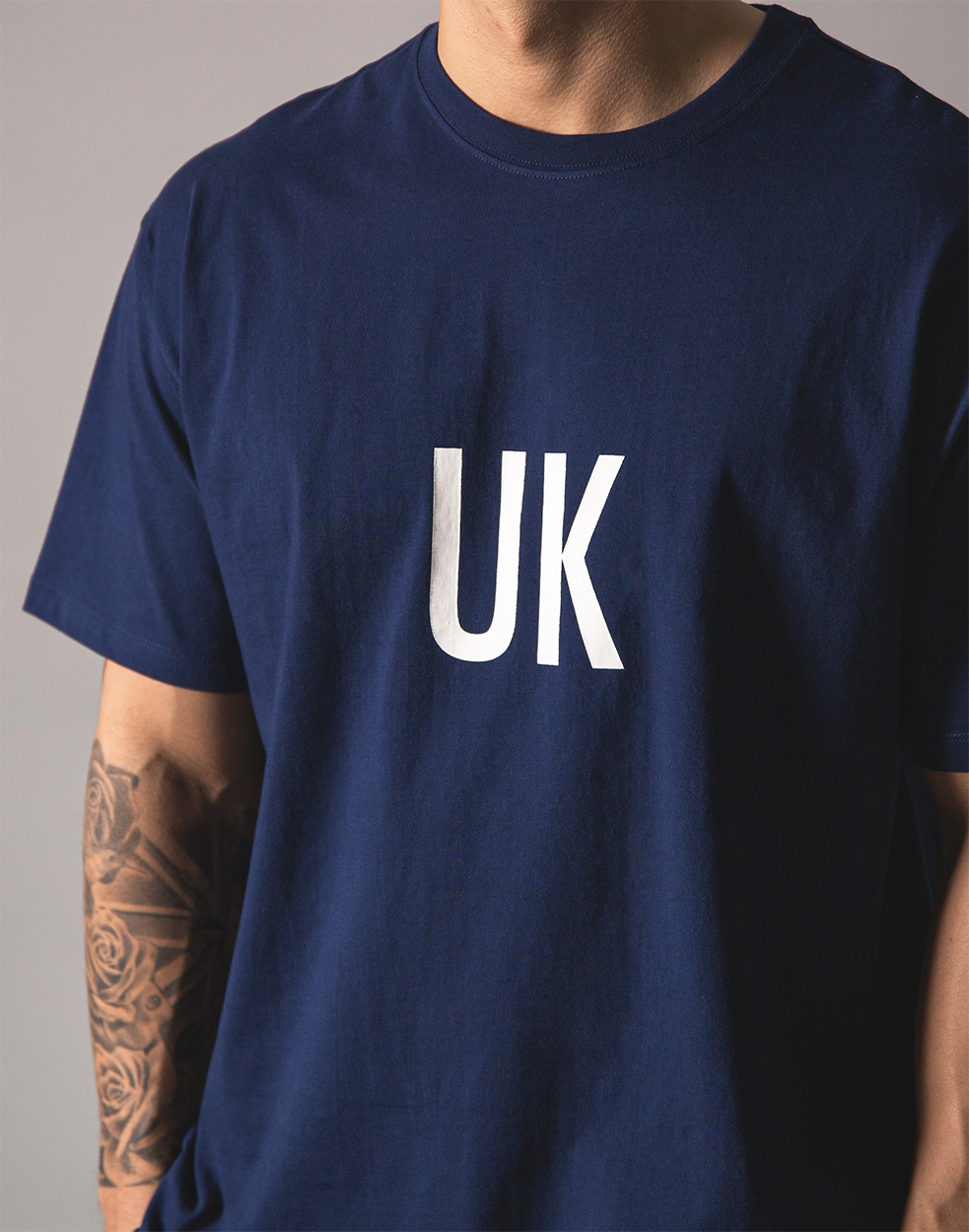 UK x JP Big T-shirt - Navy – LÝFT