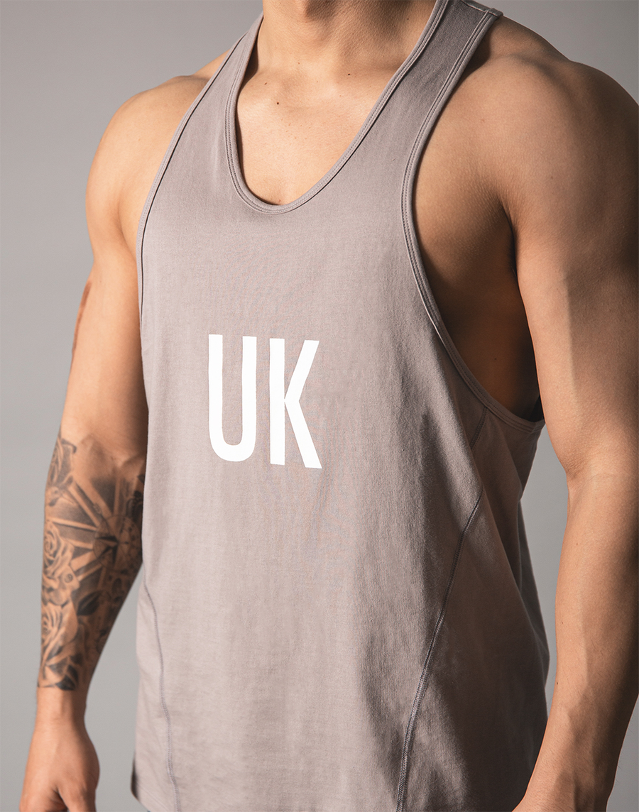 UK x JP Training Tanktop - Grey – LÝFT