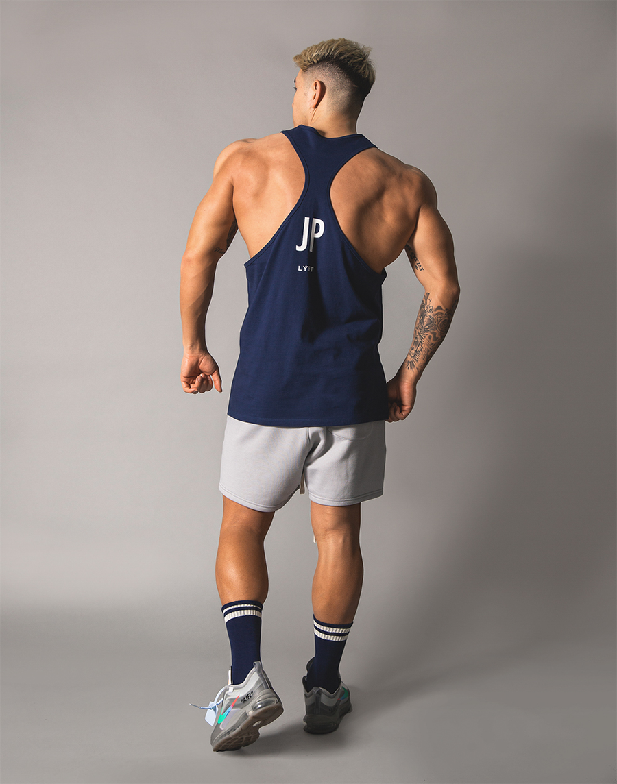 UK x JP Training Tanktop - Navy – LÝFT