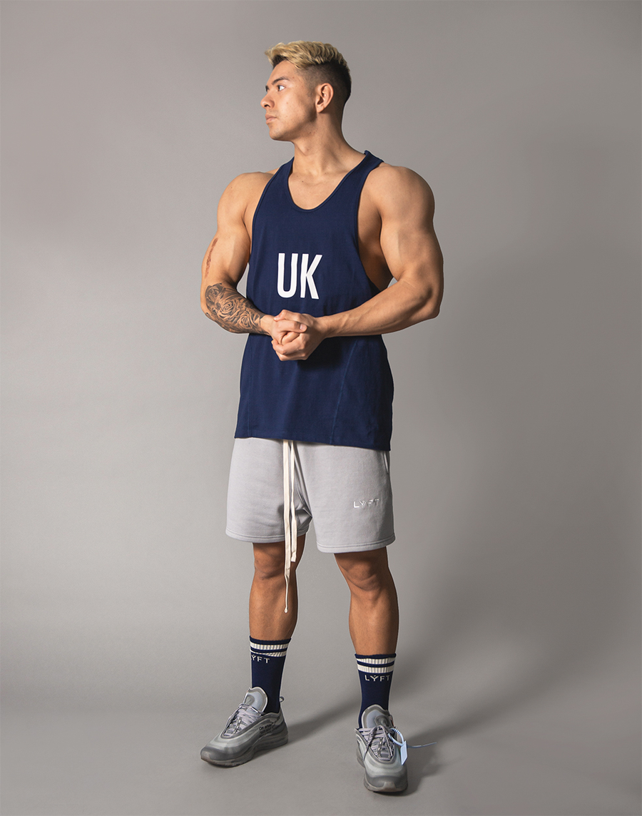 【新品未使用】LYFT リフト　ユナイテッドキングダム　タンクトップ Sサイズ UK x JP Training Tanktop - Navy – LÝFT